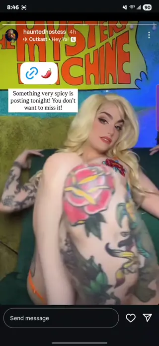 hauntedhostess leaked video, frame 4