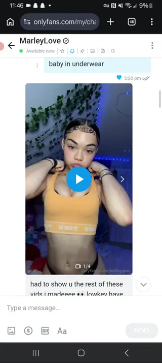 marleyxoxo leaked video, frame 1