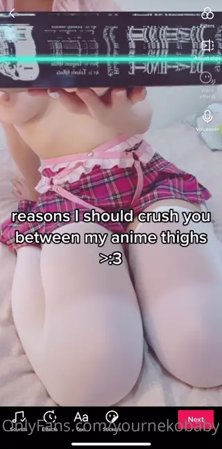 yournekobaby leaked video, frame 3