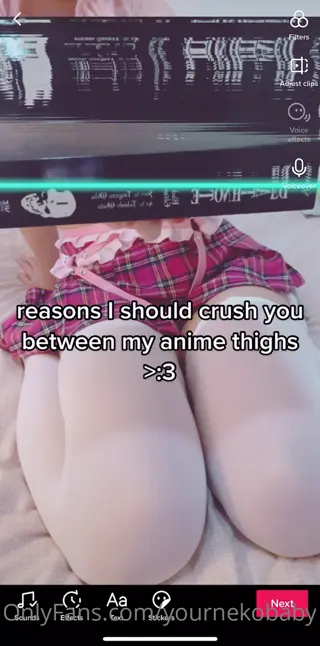 yournekobaby leaked video, frame 4